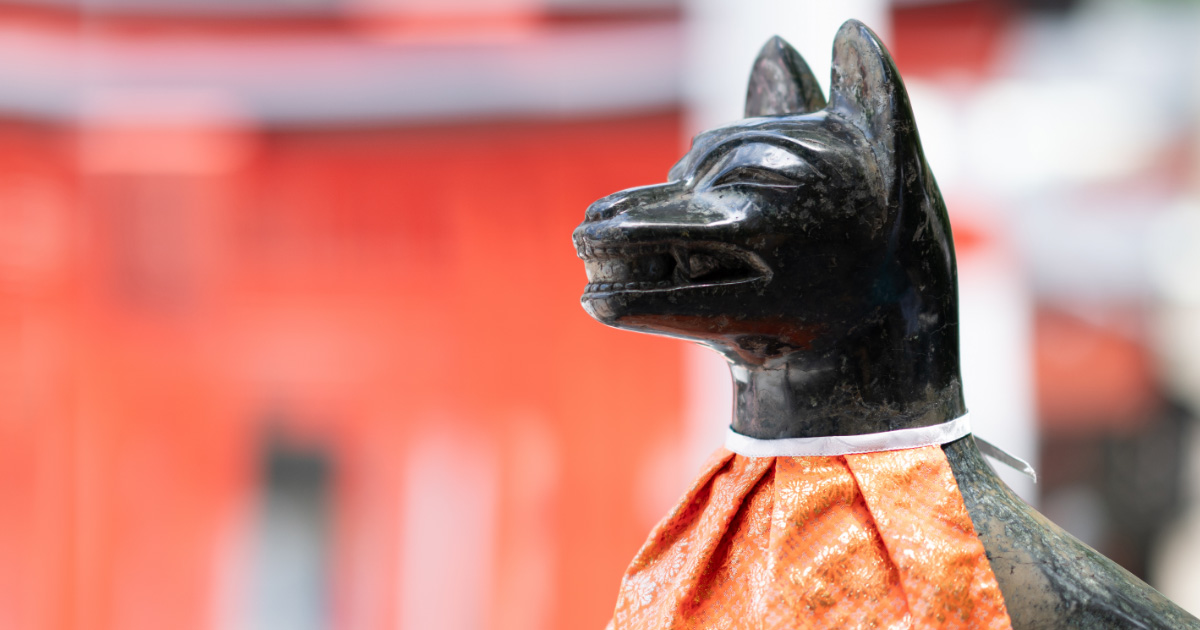 幸運をもたらすお狐さん 今益稲荷神社 | 宗教法人 警固神社