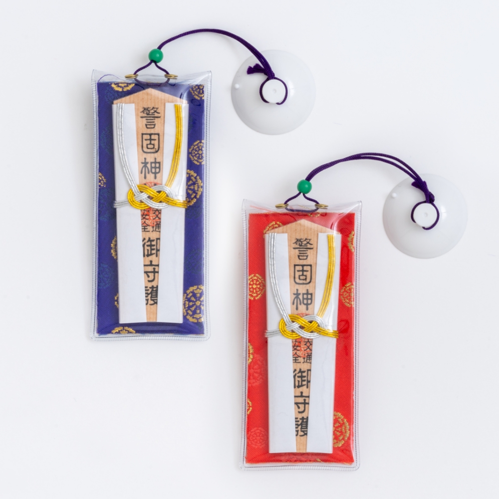 Wooden talisman for traffic safety